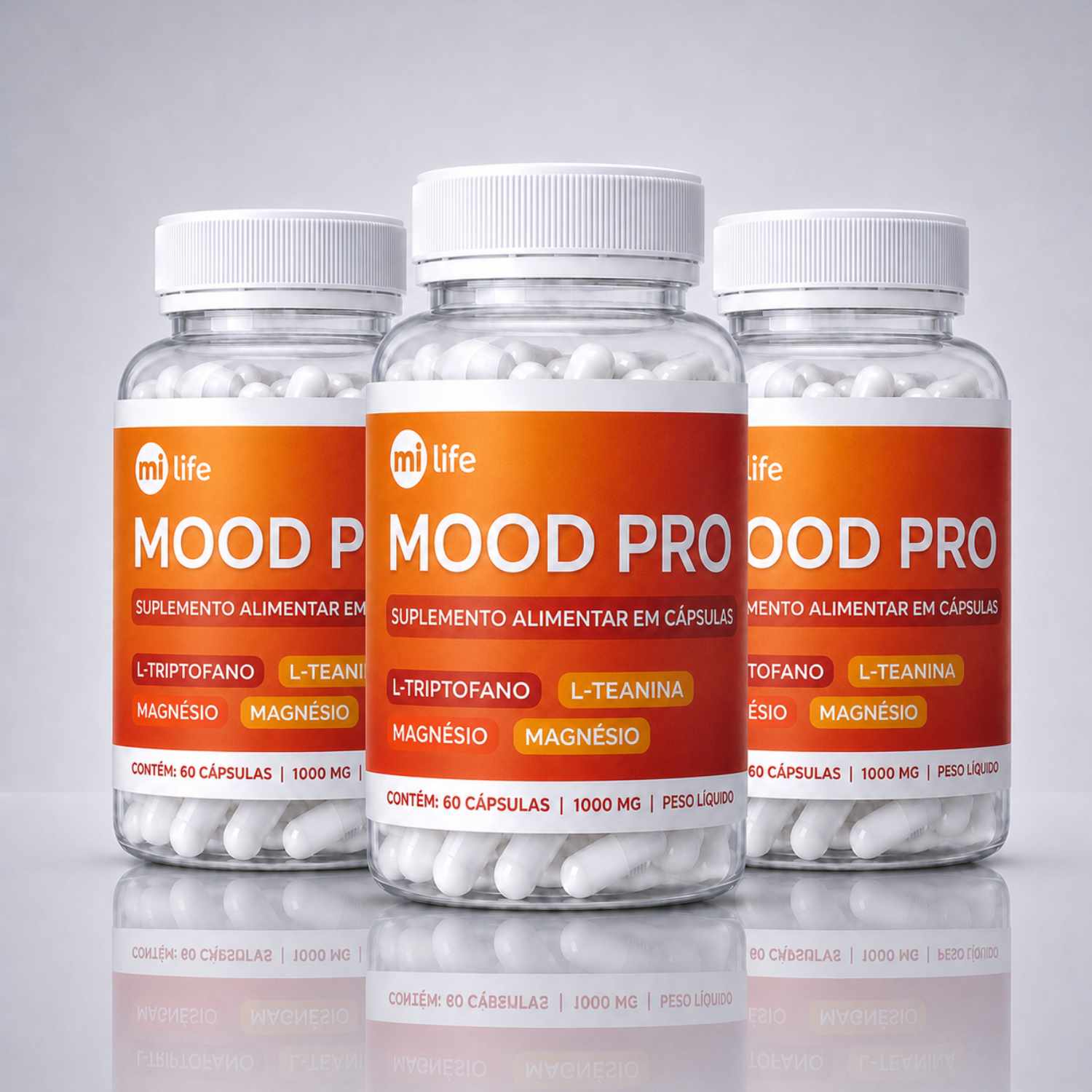 Kit 3 Mood Pro - Equilibrio e Calma (60 cápsulas)