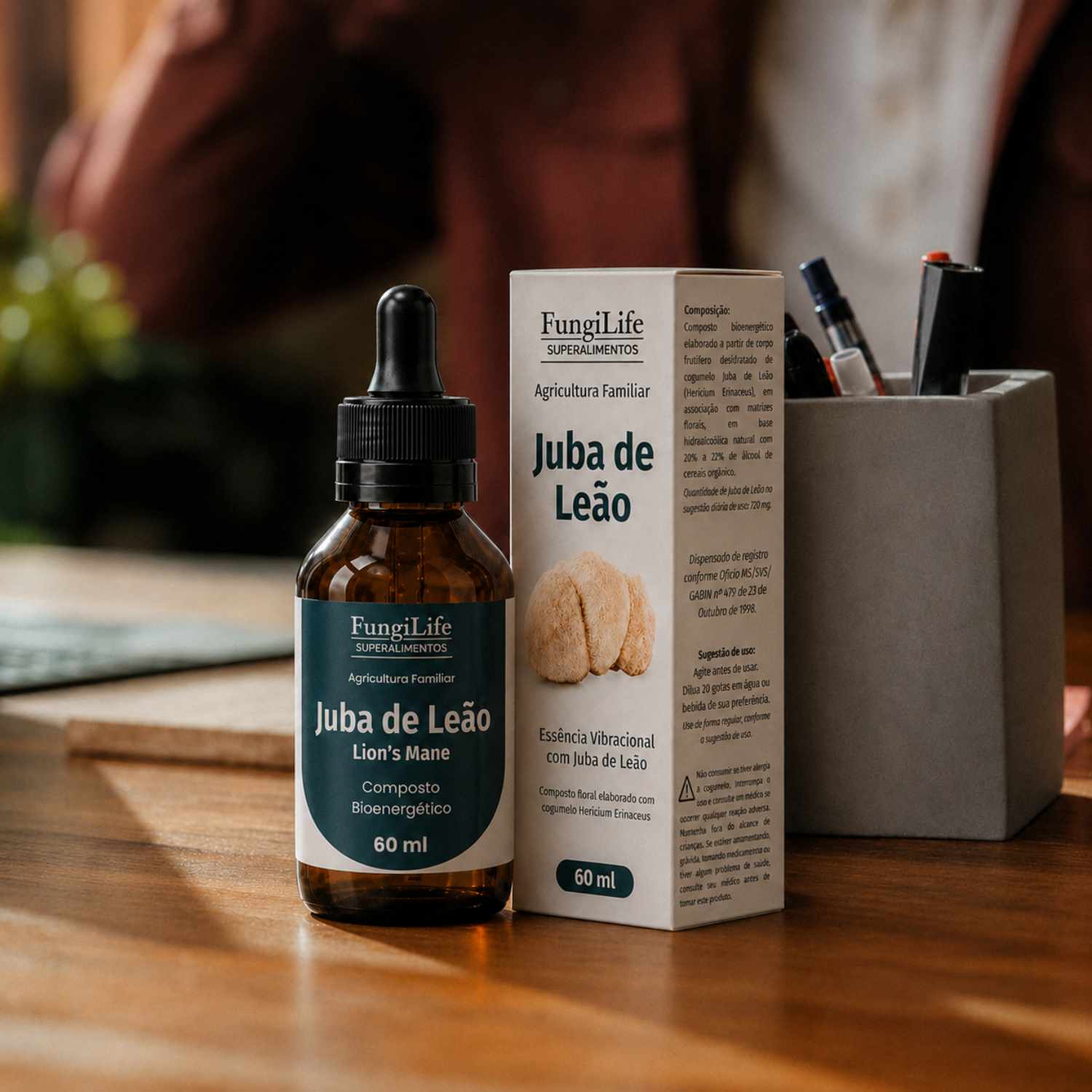 Cogumelo Juba de Leão | Extrato Líquido 60ml