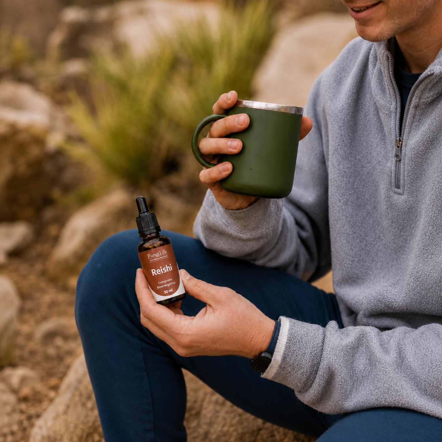 Cogumelo Reishi | Extrato Líquido 30ml