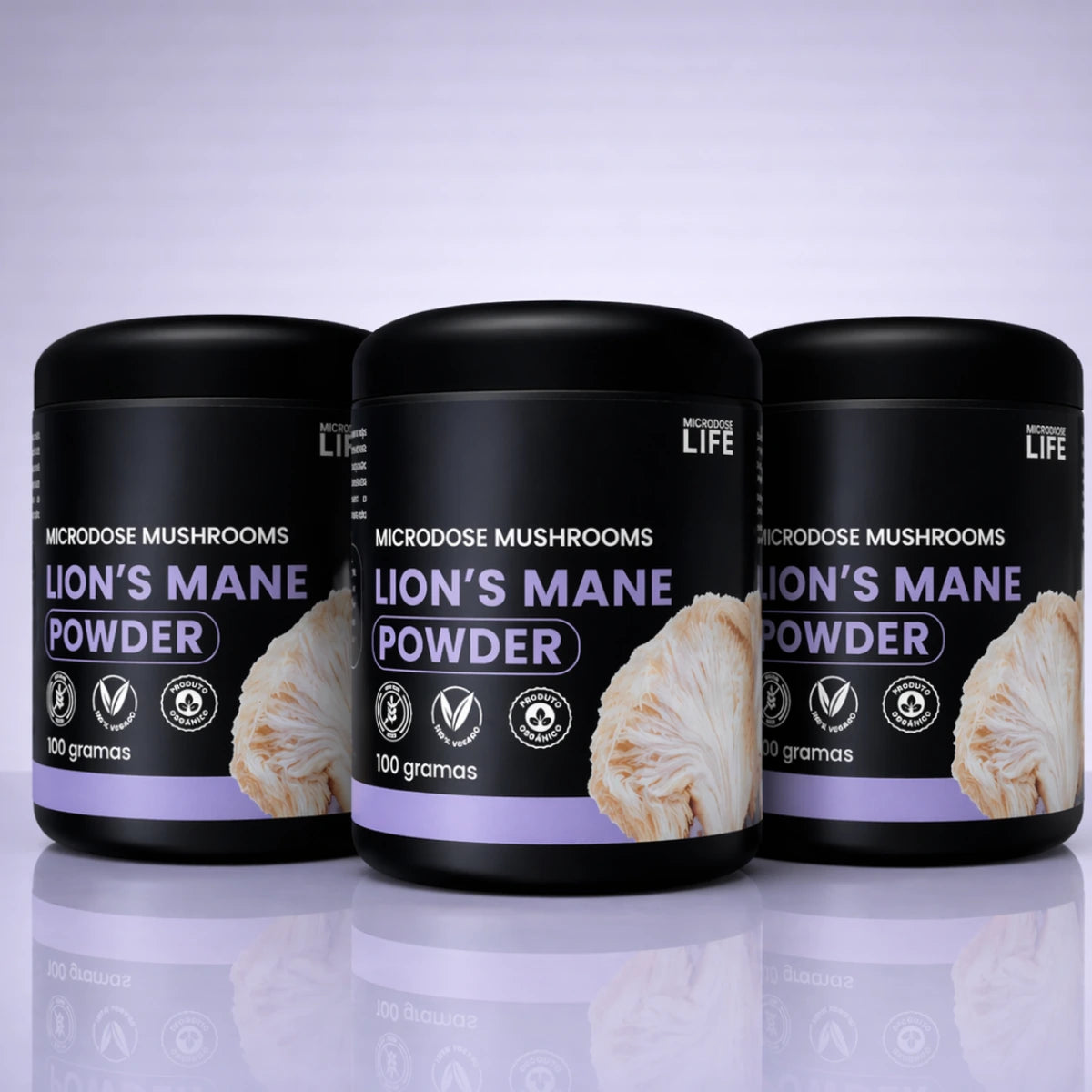Cogumelo Lion's Mane (Juba de Leão) | Extrato em Pó 100g