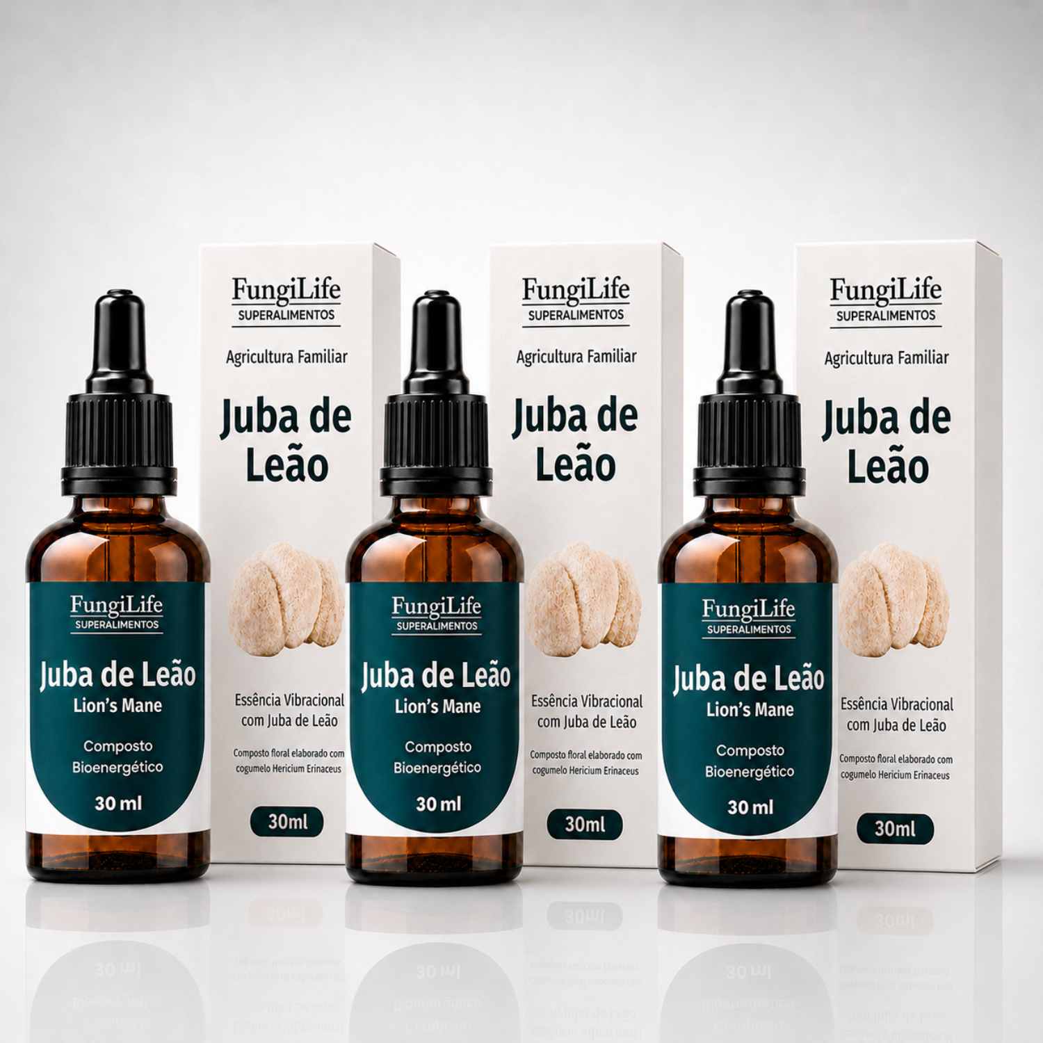 Cogumelo Juba de Leão | Extrato Líquido 30ml