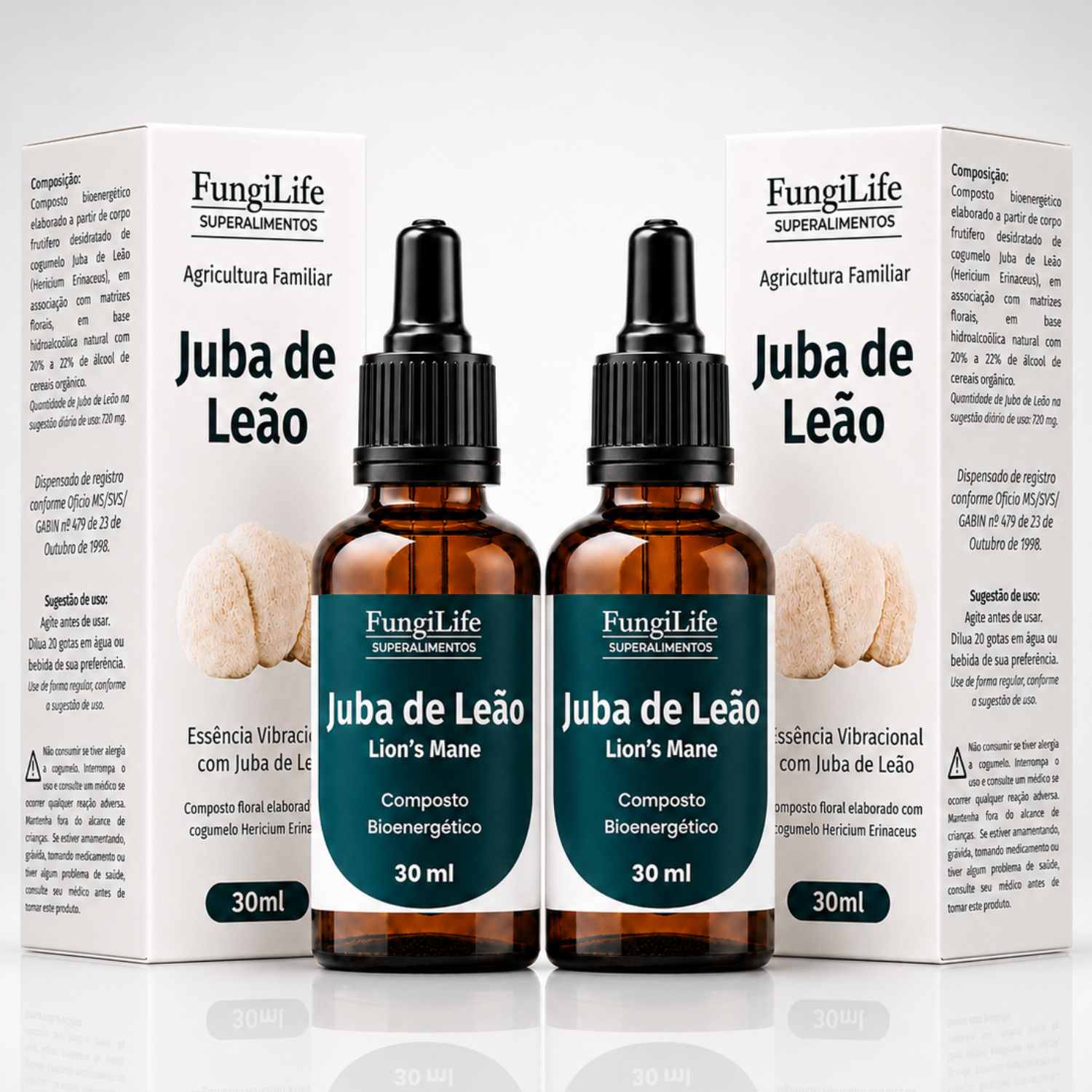 Cogumelo Juba de Leão | Extrato Líquido 30ml