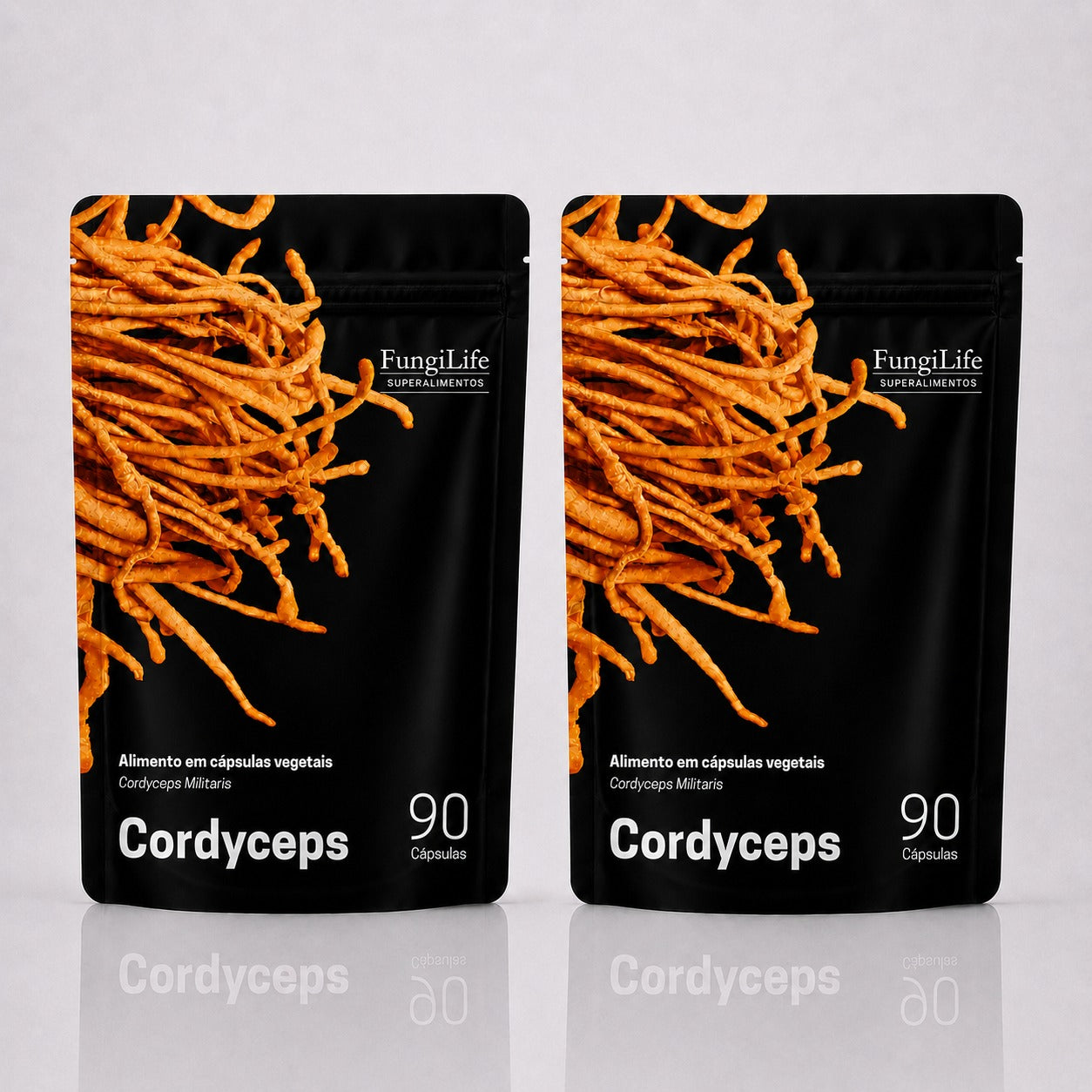 Cogumelo Cordyceps Militaris | Extrato Encapsulado 90 caps