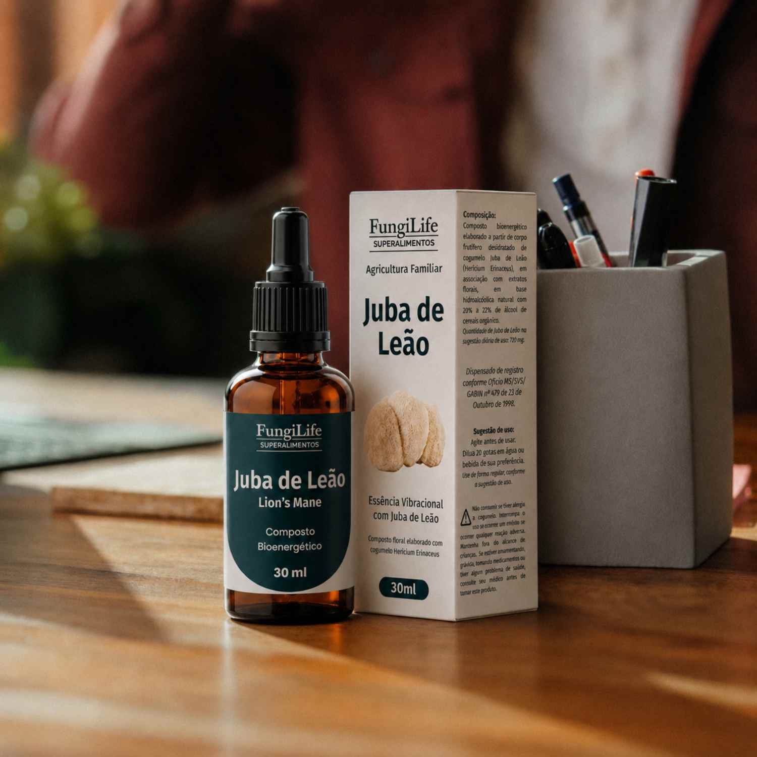 Cogumelo Juba de Leão | Extrato Líquido 30ml