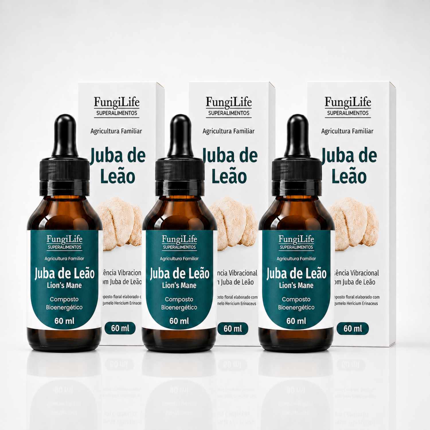 Cogumelo Juba de Leão | Extrato Líquido 60ml